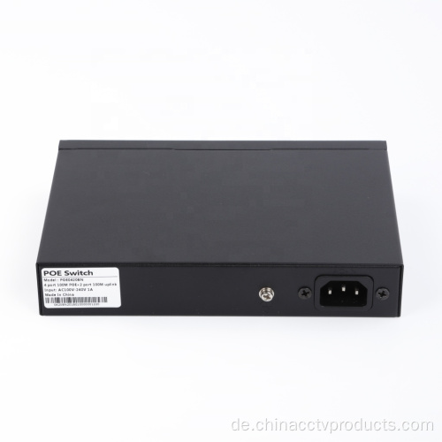 4Port-PoE-Schalter für IP-Kamera-CE angetrieben